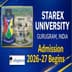 Starex University Admission 2026-27 Begins at starexuniversity.com; Get Direct Link Here